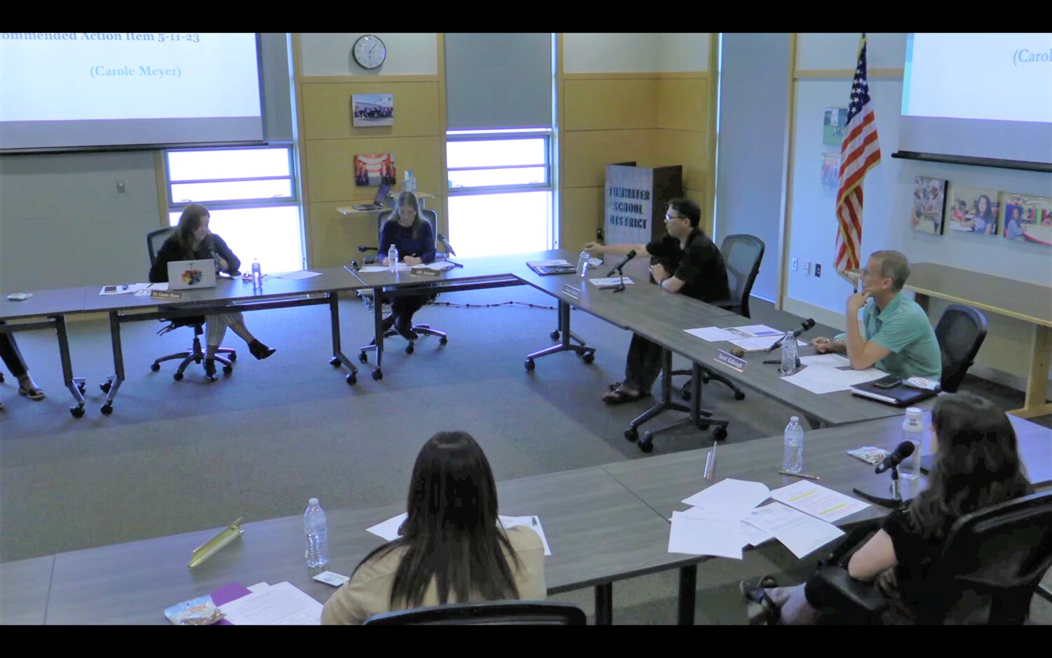 Tumwater School Board held a hybrid meeting last Thursday, May 11 discussing TVA's potential suspension.